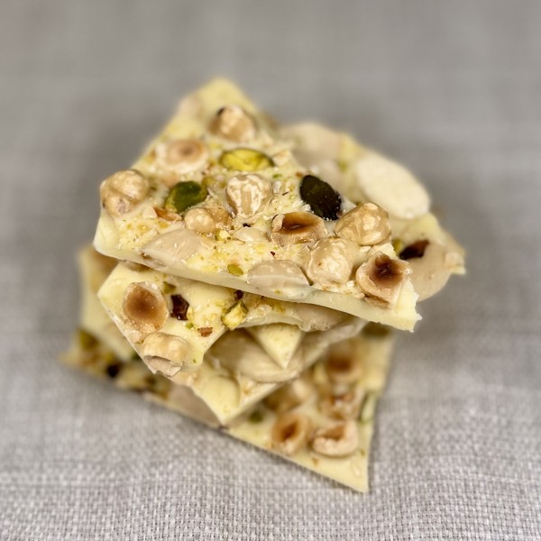 Nussmischung Weiße Schokolade