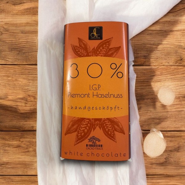 Piemont Haselnuss Weiße Schokolade